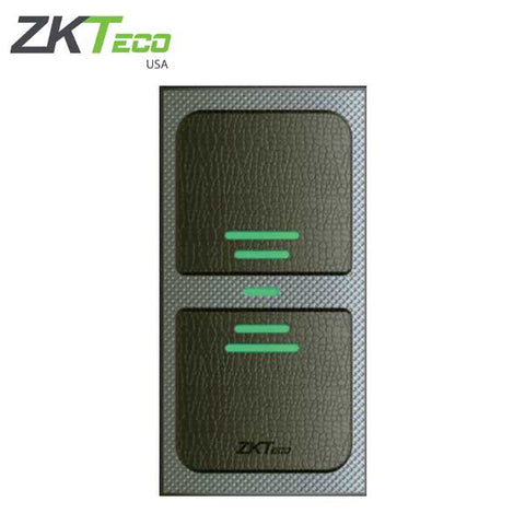 ZKTeco - KR503E - Outdoor / Indoor Weigand ID Reader - 26 Bit - 125 KHz Prox Card Reader - Single Gang - UHS Hardware
