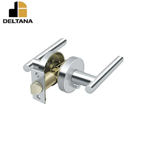 Deltana - Mandeville Lever Privacy Left Handed - Optional Finish