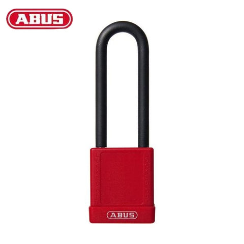 Abus - 06771 Plastic-Covered Aluminum Core Padlock 74/40Hb75 Optional Keying Finish Locks &