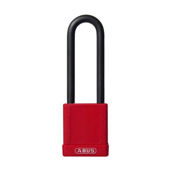 Abus - 06771 Plastic-Covered Aluminum Core Padlock 74/40Hb75 Optional Keying Finish Locks &