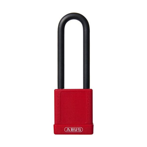 Abus - 06771 Plastic-Covered Aluminum Core Padlock 74/40Hb75 Optional Keying Finish Locks &