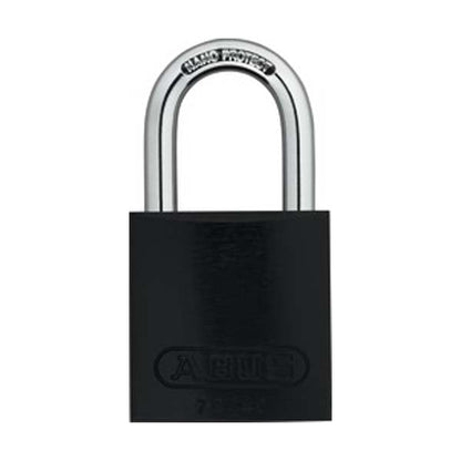 Abus - 08302 Padlock Aluminum 72/40 1 Shackle Optional Keying Finish Number Of Locks & Cylinders