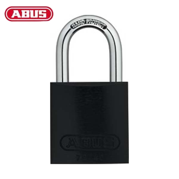 Abus - 08302 Padlock Aluminum 72/40 1 Shackle Optional Keying Finish Number Of Locks & Cylinders