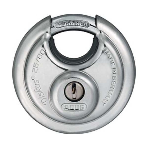 Abus - 26510 Padlock 26/80 Optional Keying Locks & Cylinders