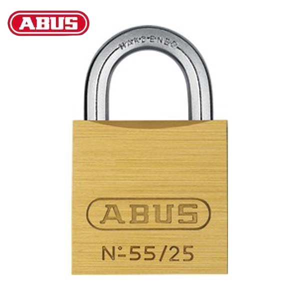 Abus - 55311 Padlock Brass 55/25 Kd Keyed Different Locks & Cylinders