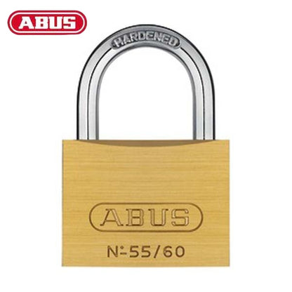 Abus - 55911 Padlock Brass 55/60 Locks & Cylinders