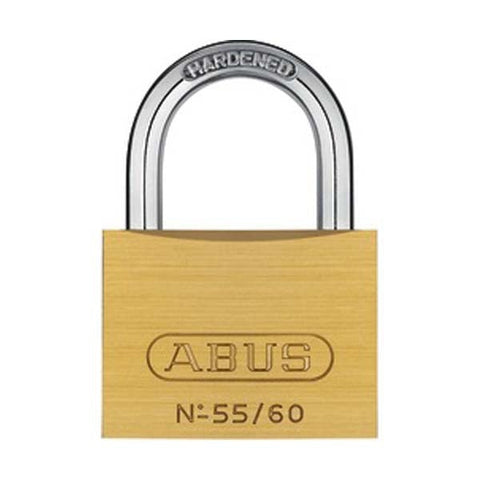 Abus - 55911 Padlock Brass 55/60 Locks & Cylinders