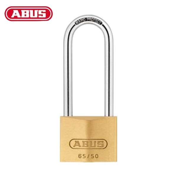 Abus - 65861 Padlock Brass 65/50Hb80 Kd Keyed Different Locks & Cylinders