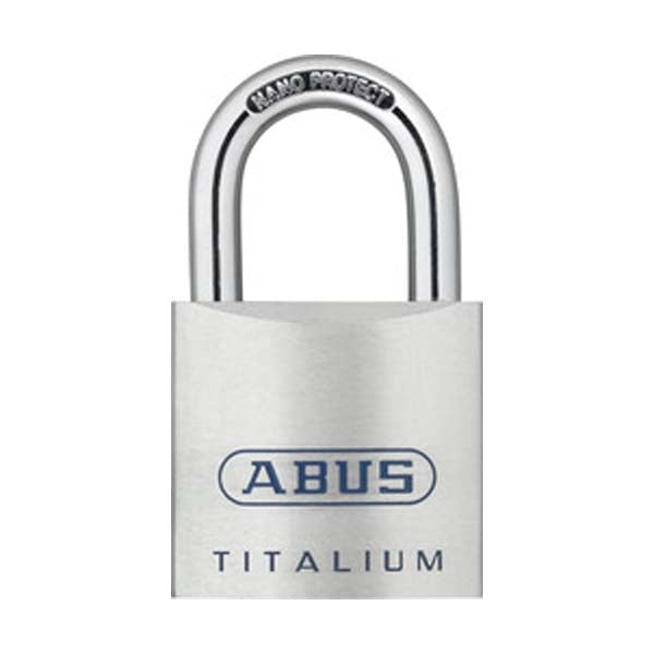 Abus - 65933 Padlock 80Ti/45 Optional Keying Locks & Cylinders