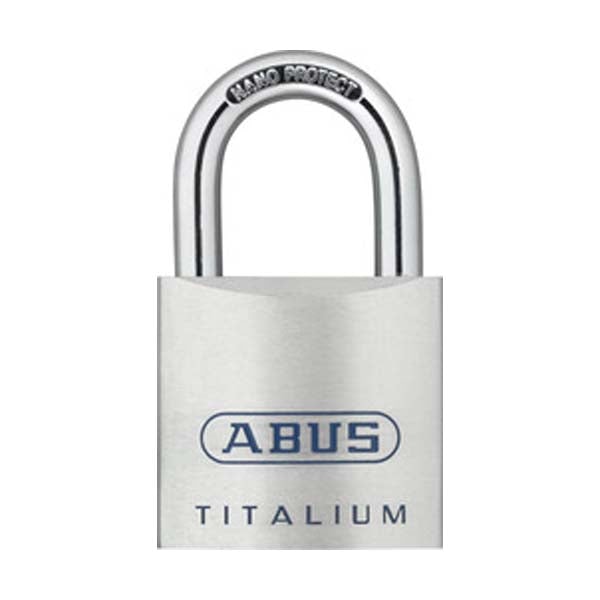 Abus - 65933 Padlock 80Ti/45 Optional Keying Locks & Cylinders