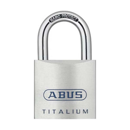 Abus - 65933 Padlock 80Ti/45 Optional Keying Locks & Cylinders