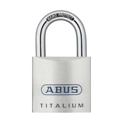 Abus - 65933 Padlock 80Ti/45 Optional Keying Locks & Cylinders