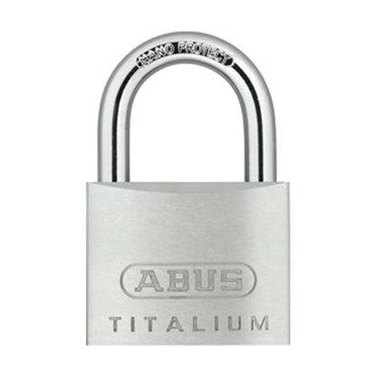 Abus - 65984 Padlock 64Ti/50 Optional Keying Locks & Cylinders