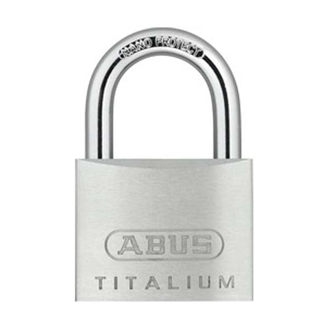 Abus - 65984 Padlock 64Ti/50 Optional Keying Locks & Cylinders