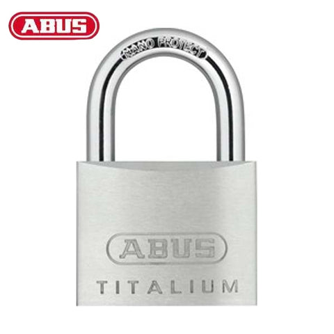 Abus - 65984 Padlock 64Ti/50 Optional Keying Locks & Cylinders