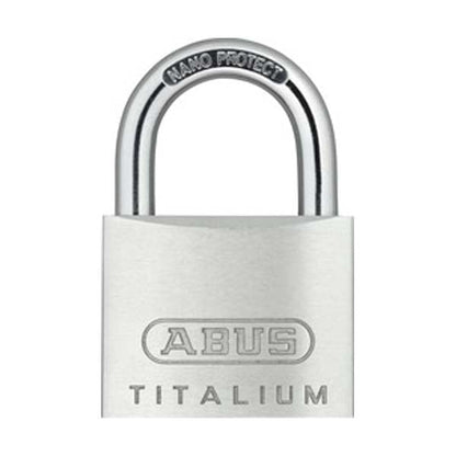 Abus - 65999 Padlock 64Ti/45 Kd Keyed Different Locks & Cylinders