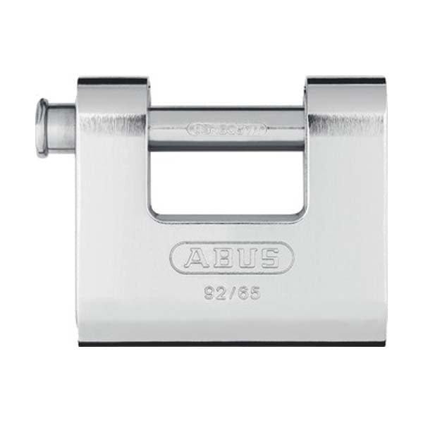 Abus - 82955 Padlock Steel 92/65 Optional Keying Locks & Cylinders
