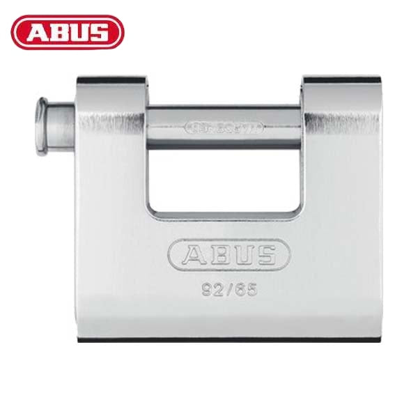 Abus - 82955 Padlock Steel 92/65 Optional Keying Locks & Cylinders