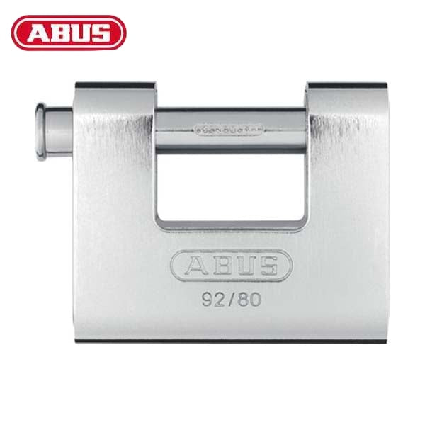 Abus - 82958 Padlock Steel 92/80 Optional Keying Locks & Cylinders
