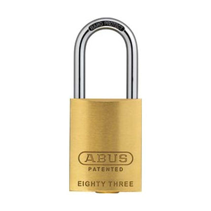 Abus - 834001 Padlock Brass 83/40 Kd Keyed Different Locks & Cylinders