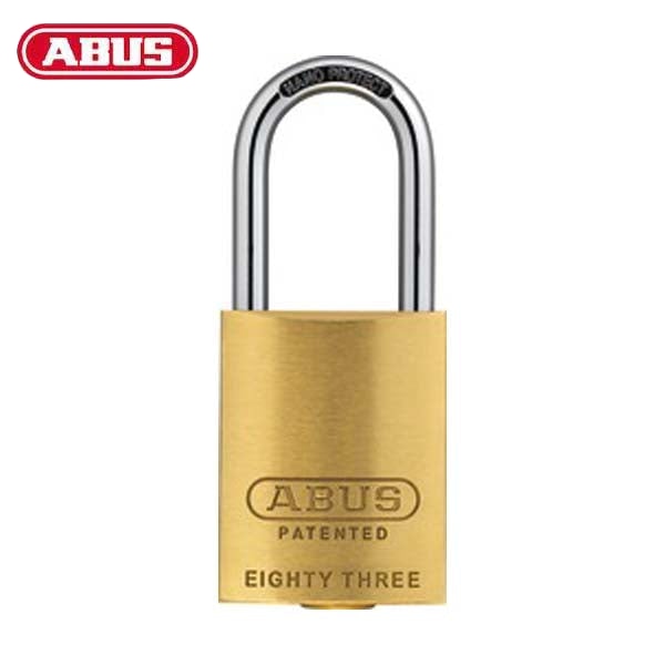 Abus - 834001 Padlock Brass 83/40 Kd Keyed Different Locks & Cylinders