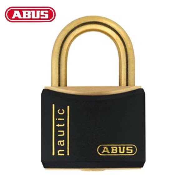 Abus - 85611 Padlock Brass T84Mb/40 Blue Optional Keying Finish Locks & Cylinders