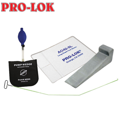 Pro-Lok - 4 Piece Extra Length Long Arm Car Opening Tool Kit - UHS Hardware