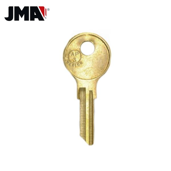 AP3 / K103 / 103AM Chicago 6-Wafer Cabinet Key (JMA CHI-8DE) - UHS Hardware