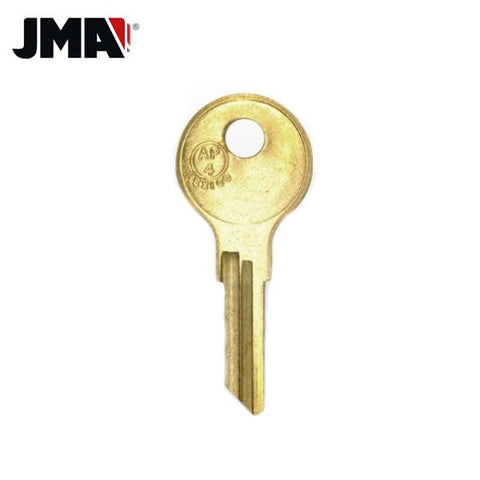 AP4 / K104 / 104AM Chicago 6-Wafer Cabinet Key (JMA CHI-7DE) - UHS Hardware