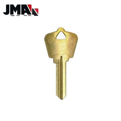 AR4 / 1179A 6-Pin Arrow Key Blank - Brass (JMA ARR-5DE) - UHS Hardware