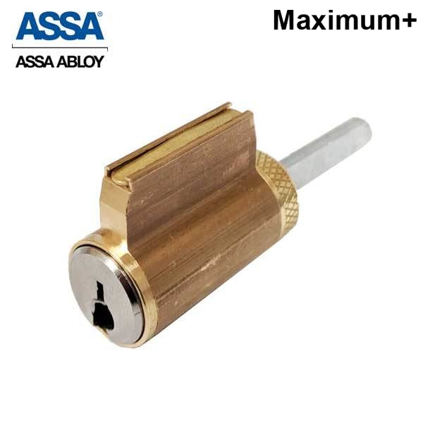 ASSA - MAX+ / Maximum + Security Restricted KIK Cylinder - 626 - Satin Chrome - UHS Hardware