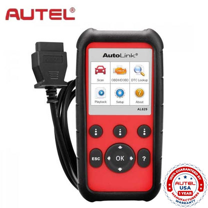 Autel - AL629 - AutoLink OBD2/CAN ABS/SRS Transmission System Code Scanner - UHS Hardware