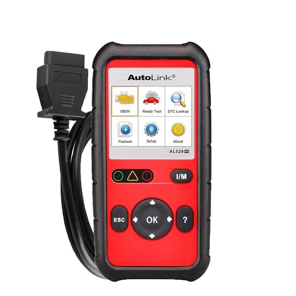 Autel - AutoLink - AL529HD - OBD2 / EOBD Heavy Duty Code Scanner and Emission Tester - UHS Hardware