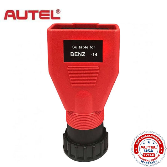 Autel - Benz 14-Pin Adapter For Use With Diagnostic Machines Mercedes Engines Programming Cable