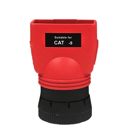 Autel - Caterpillar 9-Pin Adapter For Use With Diagnostic Machines Engines Programming Cable