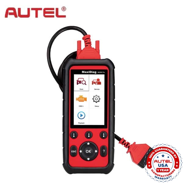 Autel - MaxiDIAG - MD808 Pro - OBD2 All System Diagnostic Code Scanner - UHS Hardware