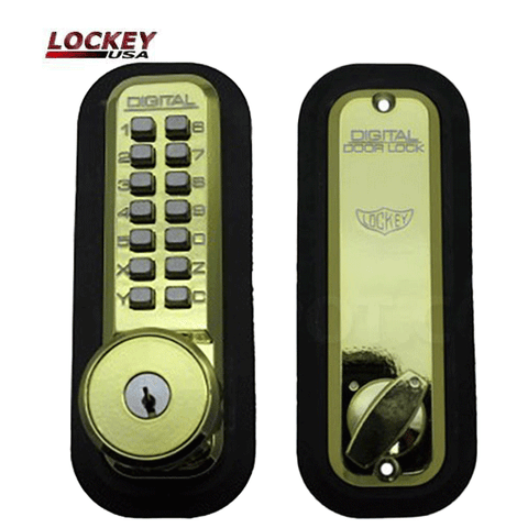 Lockkey Lockey - 2210-KO - Mechanical Keypad Keyless Deadbolt Lock - Single ...