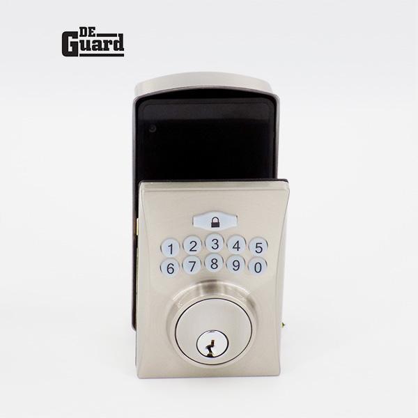 Electronic Keypad Keyed Deadbolt - Grade 3 - Satin Stainless Steel - (SC1/KW1) - UHS Hardware