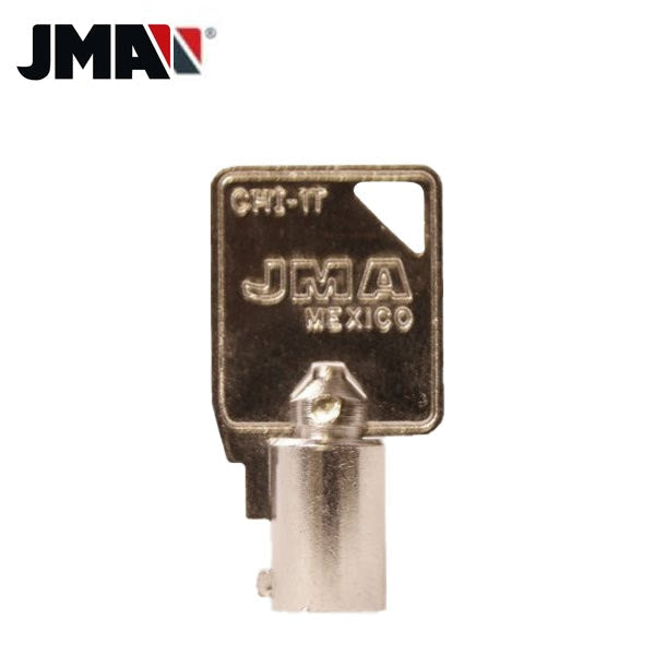 JMA - 1137B Chicago / Harley Davidson Tubular Key (JMA CHI-1T) - UHS Hardware