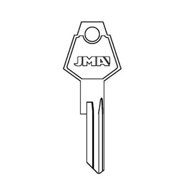 Chrysler / Dodge / Jeep Y152 Metal Key (JMA-CHR-8E) - UHS Hardware