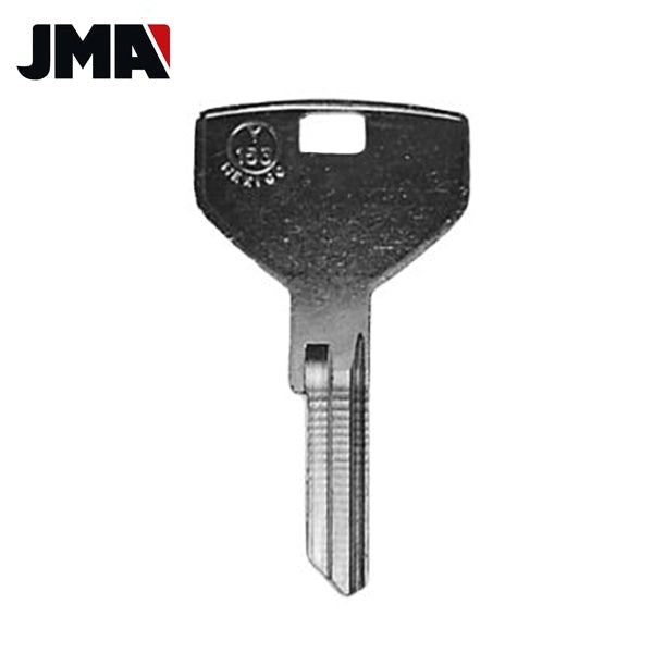 Chrysler / Dodge / Jeep Y153 Metal Key (JMA-CHR-18E) - UHS Hardware