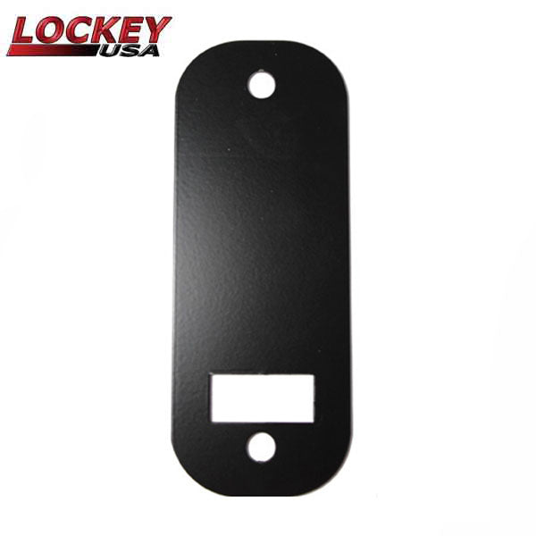 Lockey - 2000 / 3000 Series  - Metal trim Plate - Black - UHS Hardware