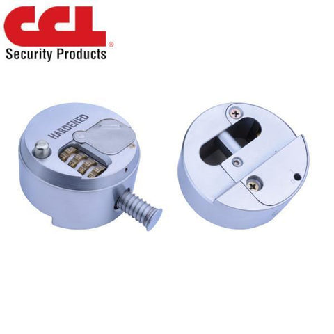 CCL 930 Sesamee Hidden Shackle 4 Dial Combination Padlock / Hardened Steel / 930DIAL - UHS Hardware