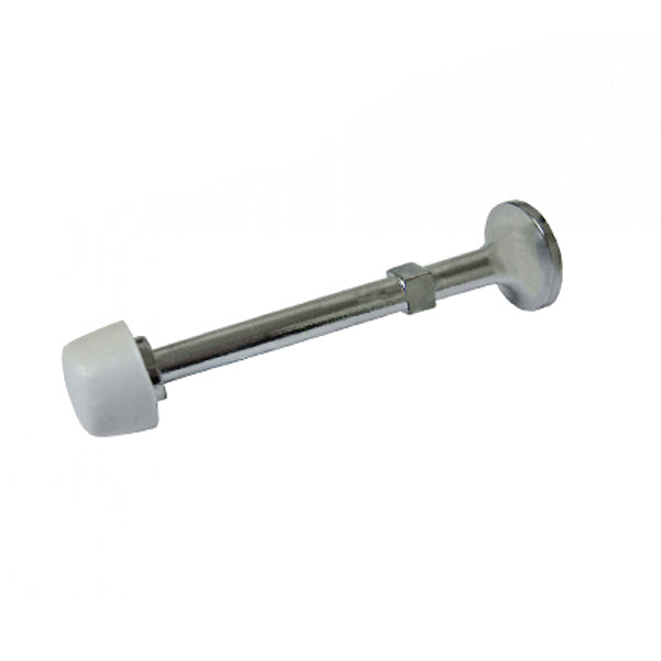 Cal-Royal - RS92 - Cast Rigid Door Stop with Molded Screw - 3" - Satin Nickel - UHS Hardware