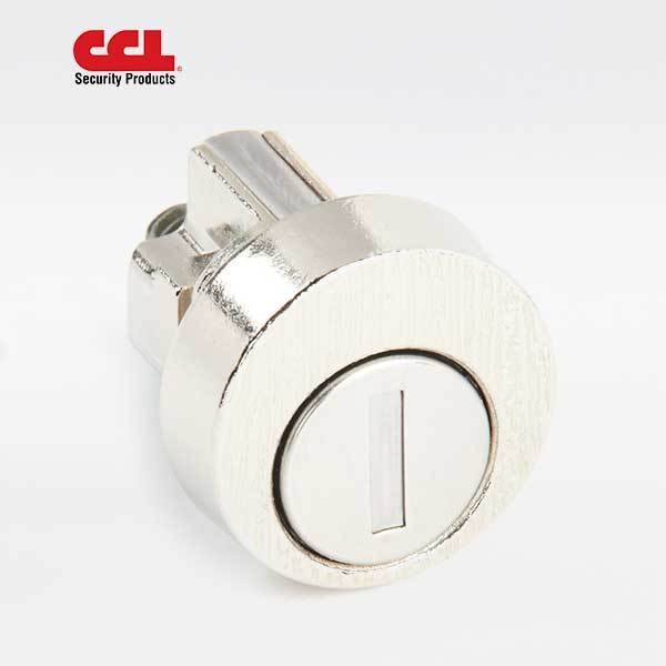 Mailbox Cam Lock Clockwise - New Style - Bright Nickel Finish (US14) (CCL-82013) - UHS Hardware