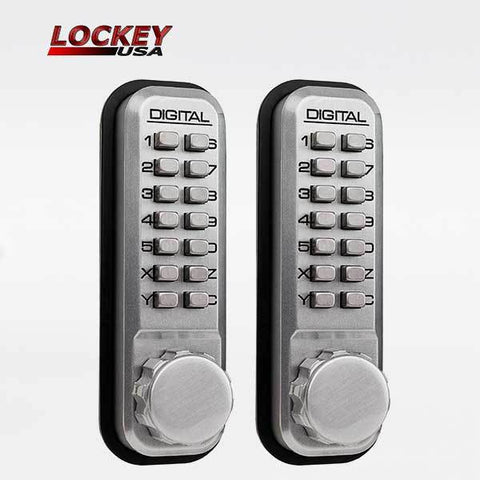 Lockey - 2210-DC - Mechanical Keyless Double Deadbolt Lock - UHS Hardware
