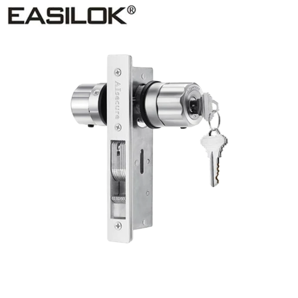 EASILOK - A5 - Single Cylinder Lock Hookbolt - Twist To Lock - Optional Backset - Optional Finish - UHS Hardware