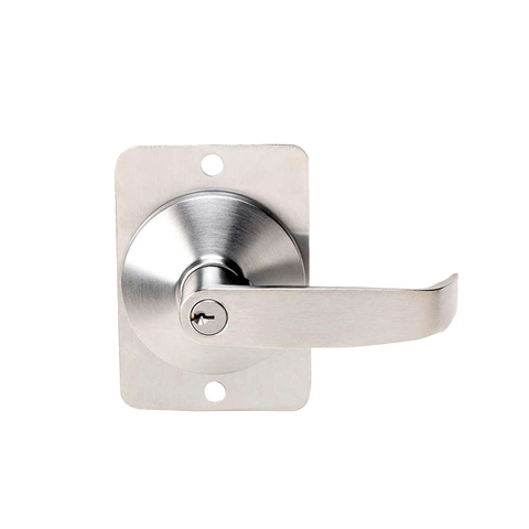 TELL - CTL 881 - Cortland Lever Trim - Entrance Function - Satin Chrome - IC Core - Grade 1