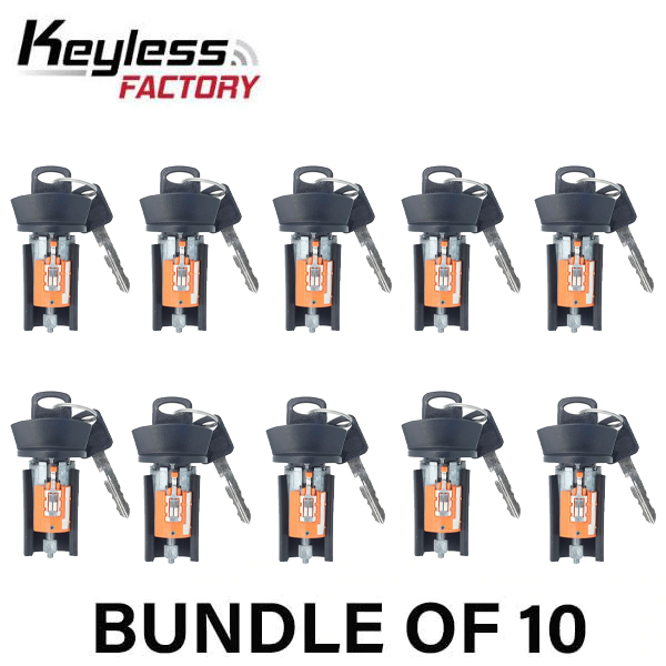 Ford 1996-2020 / 8-Cut / Ignition Lock / LSP Kit / Coded / 707624C (AFTERMARKET) (BUNDLE OF 10) - UHS Hardware