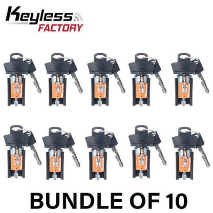 Ford 1996-2020 / 8-Cut / Ignition Lock / LSP Kit / Coded / 707624C (AFTERMARKET) (BUNDLE OF 10) - UHS Hardware